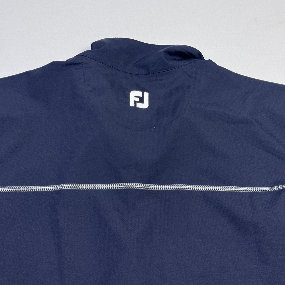 FootJoy Pullover Mens Large Blue 1/4 Zip Collared‎ Golf Performance Embroidered - Picture 10 of 10